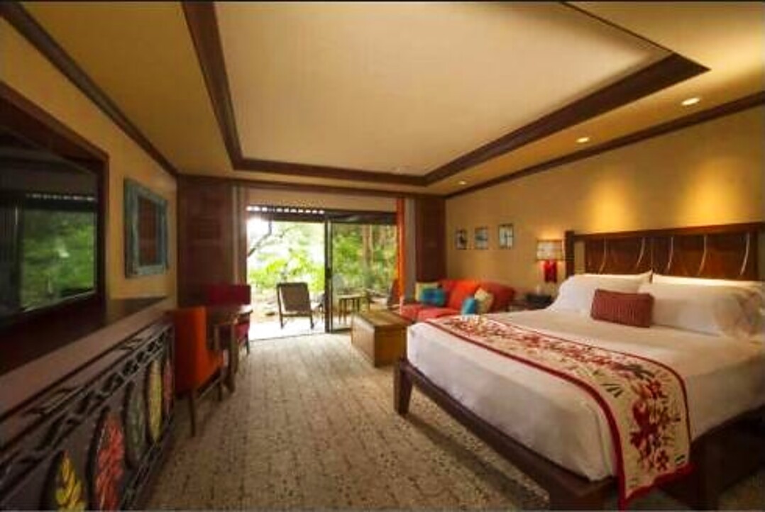 Disney's Polynesian Bungalows interior